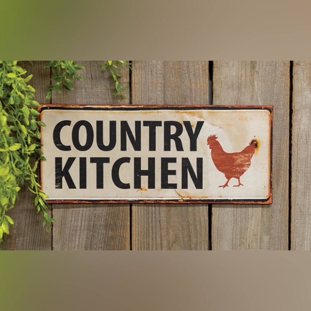 *Country Kitchen Metal Sign - Picture 13 of 13
